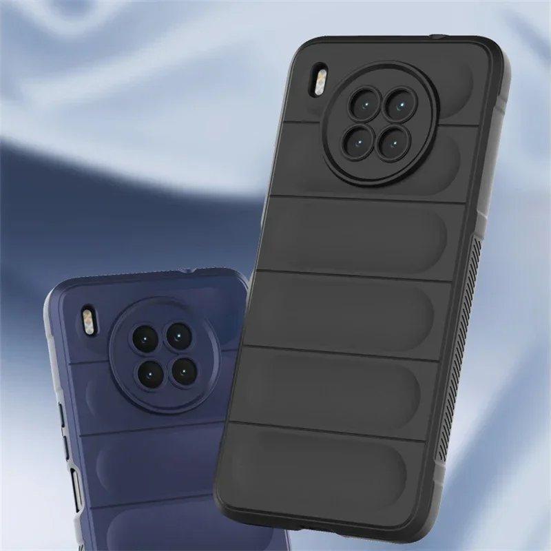 For Huawei Nova 8i Case Rugged Shockproof Armor Soft TPU Silicone Bumper Phone Case For Huawei Nova 8i NEN-L22 Back Cover