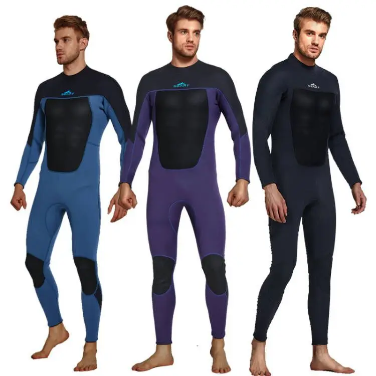 

SBART New 3MM diving suit men's thickened warm swimsuit neoprene snorkeling and surfing clothes