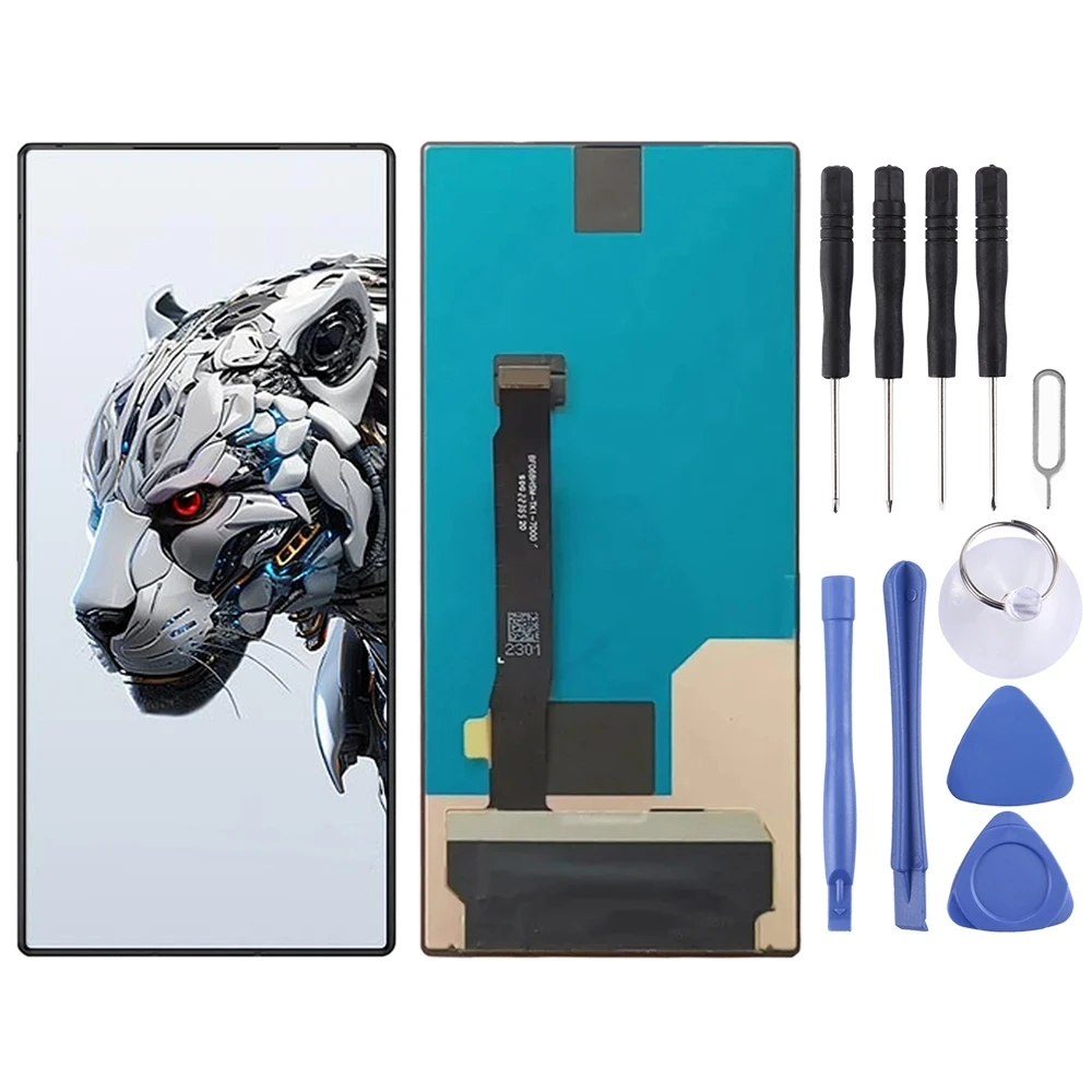 Voor ZTE Nubia RedMagic 9 Pro+ / 9 Pro NX769J / 8S Pro+ AMOLED LCD-scherm met digitizer, complete montage
