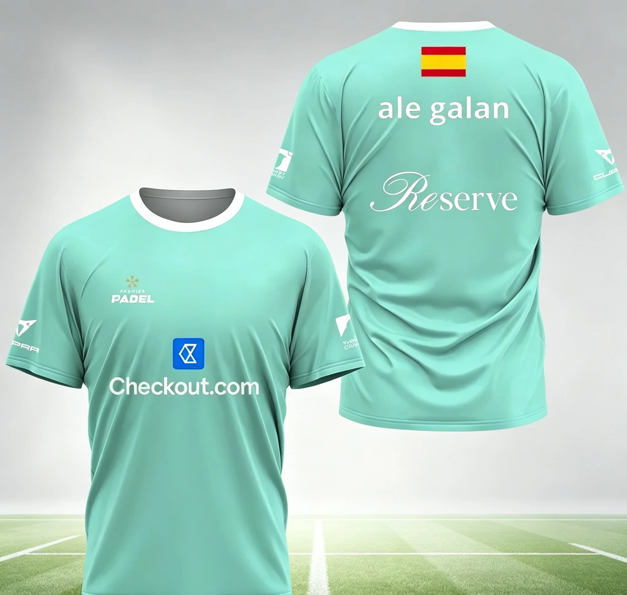 Cooles, atmungsaktives Padel-T-Shirt mit kurzen Ärmeln für Fitness, Herren und Damen, Sommer, schnelltrocknend, Street-Style, Rundhalsausschnitt, neue Padel-Sport-T-Shirts für Kinder und Erwachsene. – Detail 1