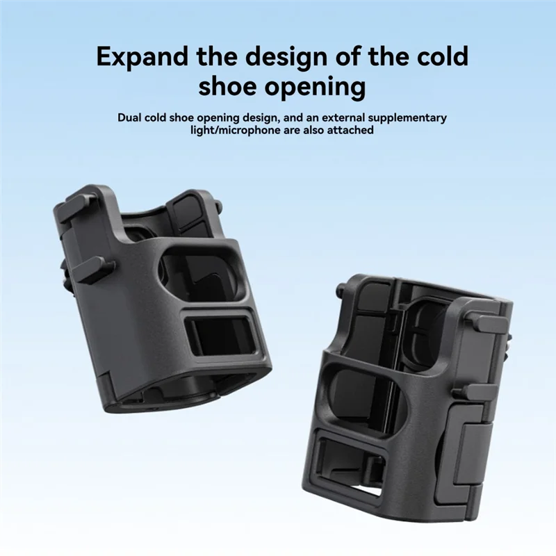 ABAC-marco protector para expansión de cámara DJI Osmo Pocket 3 con cubierta de mango adaptador de zapata fría y accesorios de soporte