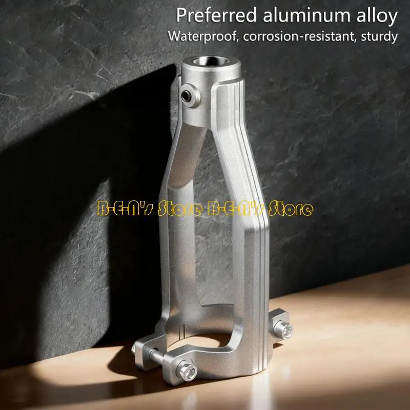 Y1AD Square Hole Drill Bit Adapter Power Tool Mortising Attachment for Drill Machines