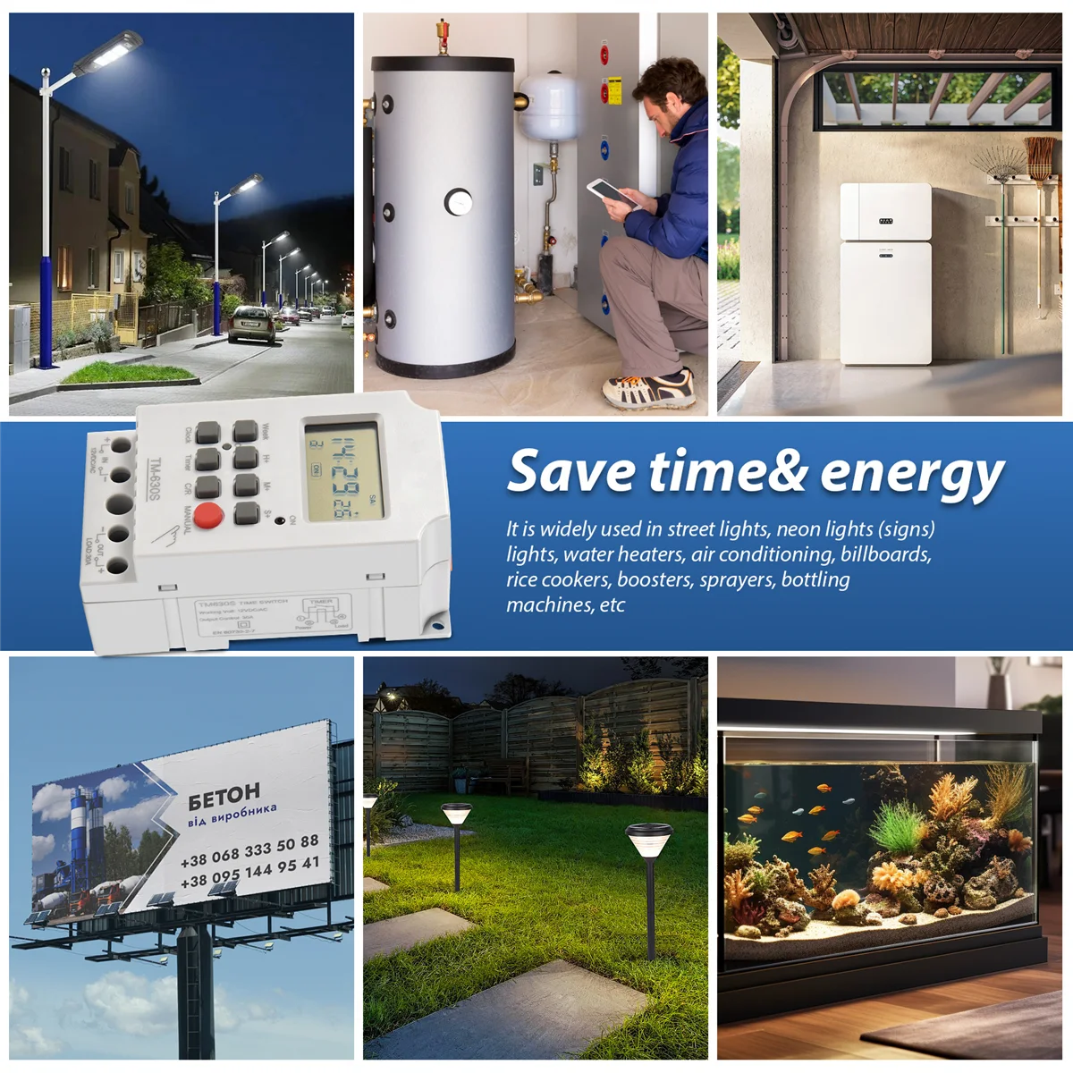 

2025+ Tm630S-4 12 В, таймер управления секунд, большой экран, цифровой дисплей, горячий контакт, выход напряжения, контроллер времени