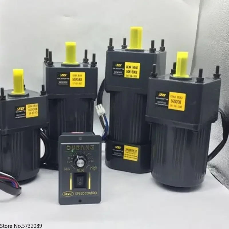 

Мотор OPG с микроредуктором и регулируемой скоростью, однофазный мотор-редуктор 220 В, 6 Вт ~ 250 Вт/двигатель переменного тока с регулируемой скоростью