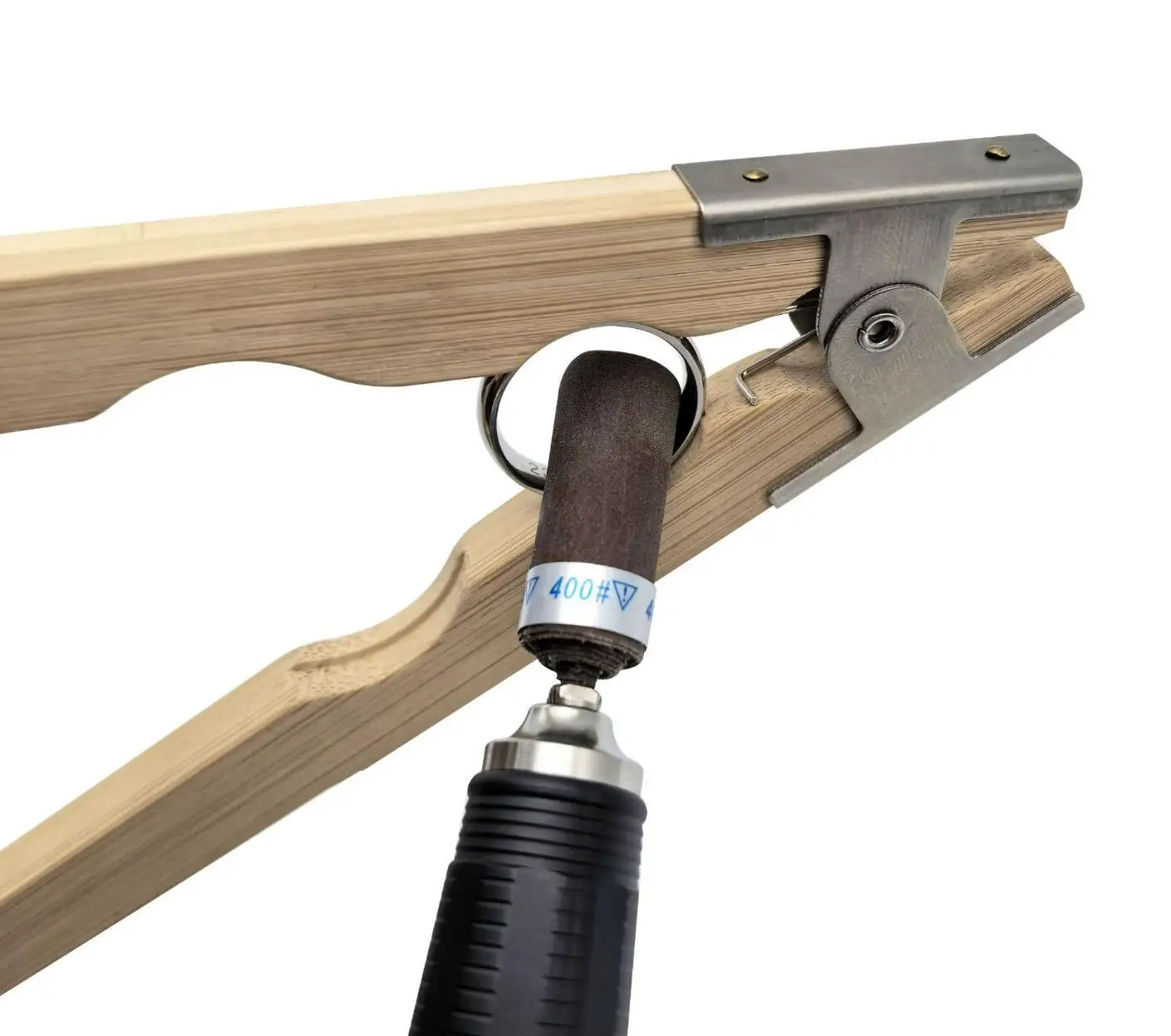 8'' Ring Holder Wooden Ring Holding Clamp Jewelry Processing Holding Tool Outside Ring Holder Plier Polishing clamp