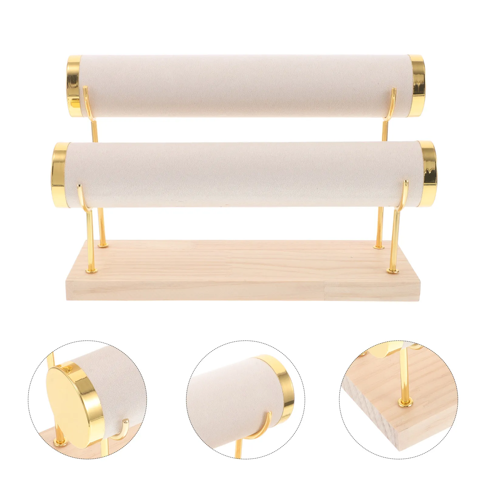 Metal Multi-Layer Bracelet Display Stand Jewelry Organizer Jewelry Storage Rack Holder for Bracelets Watches Retail Use