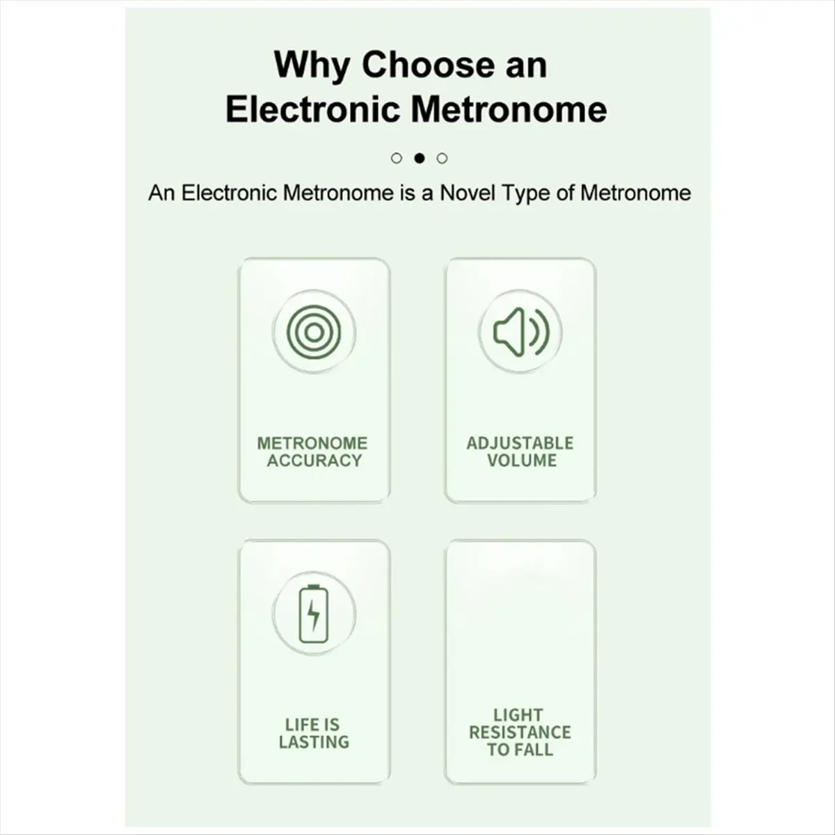 موالف المسرع الرقمي لجميع الأدوات - مع أوضاع ضبط الجيتار والكمان والقيثارة والألوان [AA74-AAA]