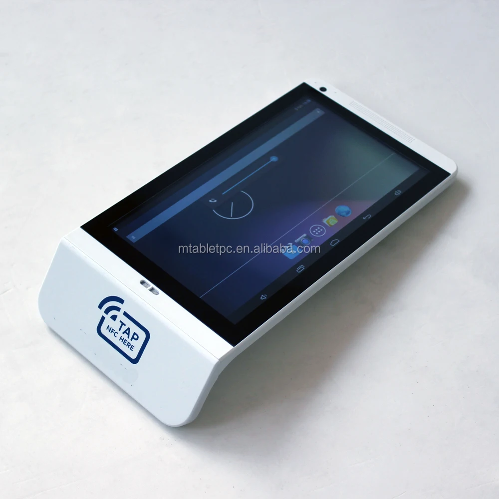 RFID & NFC Reader 7 inch Android4.4 & Android4.2 min POS Tablet PC with Blue tooth support 3G tablet pc