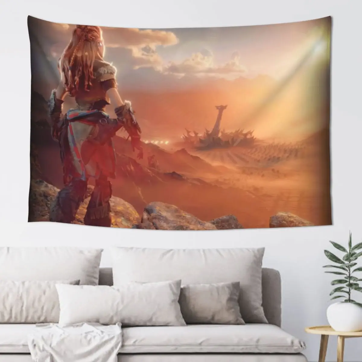 

Horizon Forbidden West Tapestry Room Decor For Girls Decoration Home Room Decorations Aesthetic Decor Home Tapestry