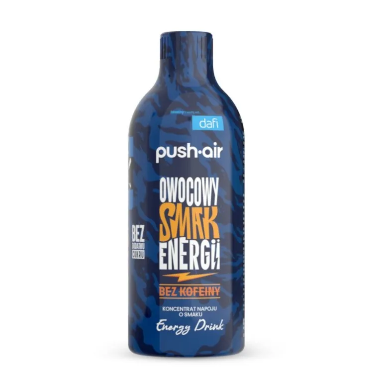 Image of Sirup für Saturator Energy Pushair Dafi Energetyk 500ml Ohne Koffein Ohne Zucker