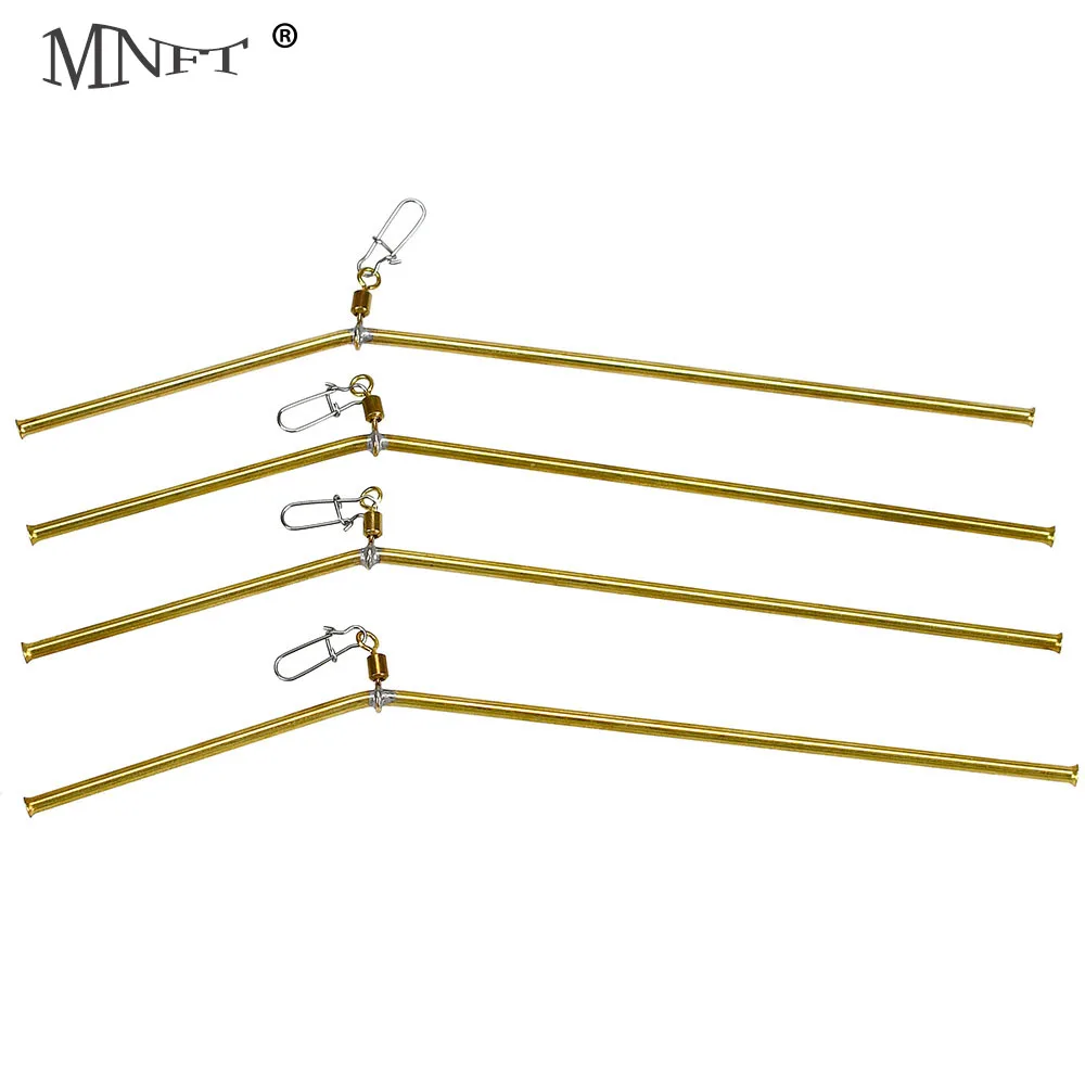 

MNFT 8Pcs NEW Fishing Balance Connectors large Style Brass Tube Balance Bracket Anti Tangle Tools Accessory