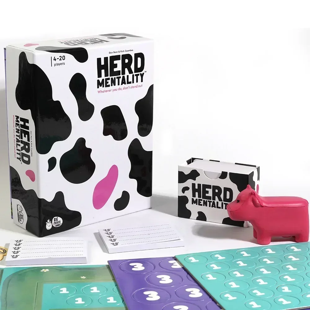 Herd Mentality Card Game The Udderly Hilarious Party Game Fun For The Whole Family Best