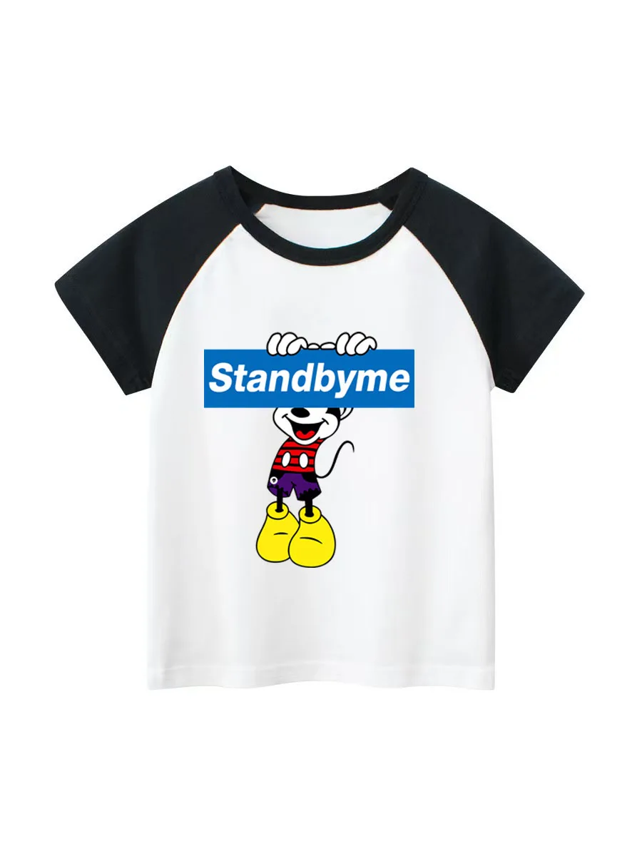 

Kids Clothes T Shirt Tee Shirt Short Sleeve Round Neck T-Shirt Pure Cotton Summer Tops 70283 Ropa Para Niña Girl Clothes