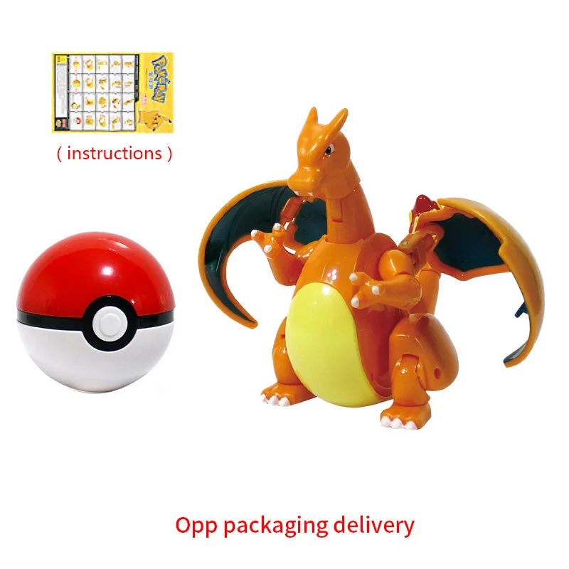 Pokemon Figuren Spielzeug Anime Action Pikachu Dragonite Gengar Mew Snorlax Gyarados Lapras Pokeball Lunala Kinder Geschenk