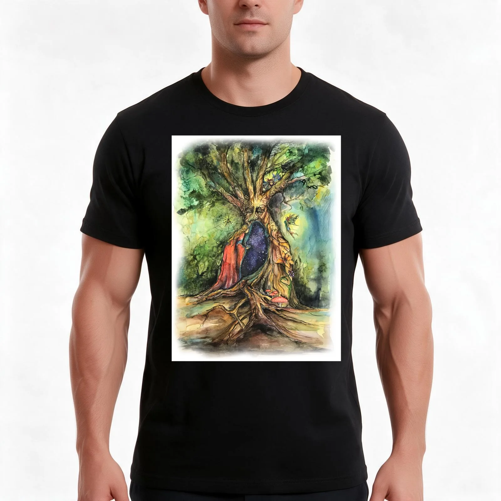 The Fool T-Shirt Summer Casual Cotton Tee Oversized Streetwear Tops Vintage Graphic Print Loose Fit Short Sleeve