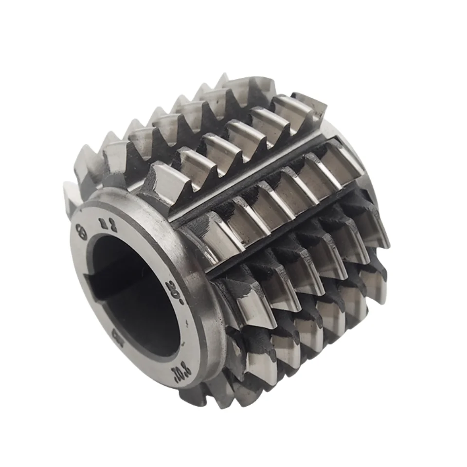 Customized    HSS double arc gear hobs