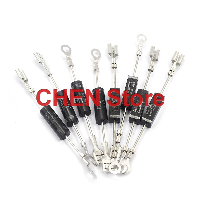 

10PCS NEW Microwave Diode One-way CL01-12 Universal High Voltage Diode T3512 HVM12 Microwave Oven High Voltage Diode