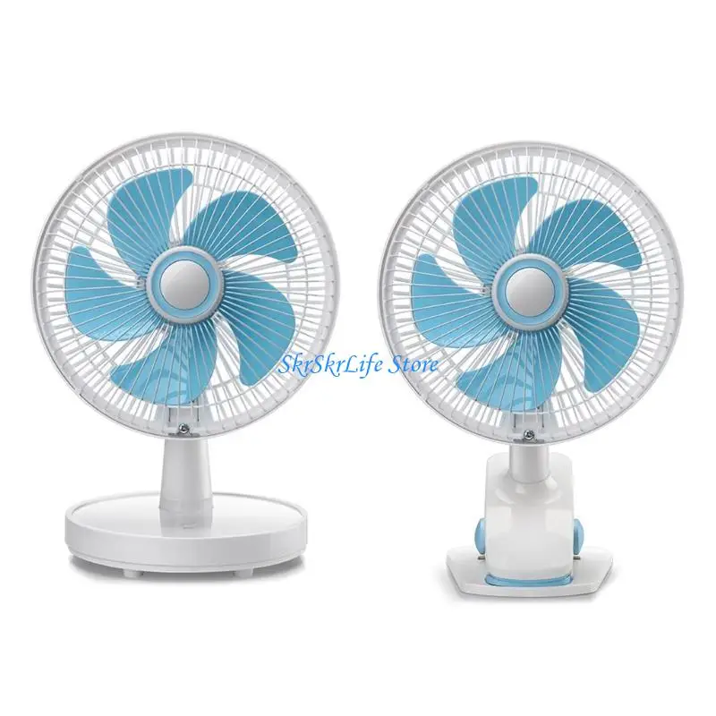 E65E Fan 9 pulgadas Estudiante Estudiante Dormitorio Silencio- Asuntos en casa Cerrica escritorio pequeña Ventilador 3