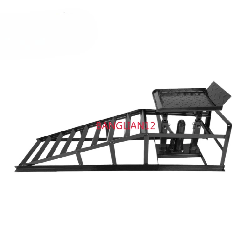 Hydraulic ramp Lifting  Car maintenance  Bracket maintenance