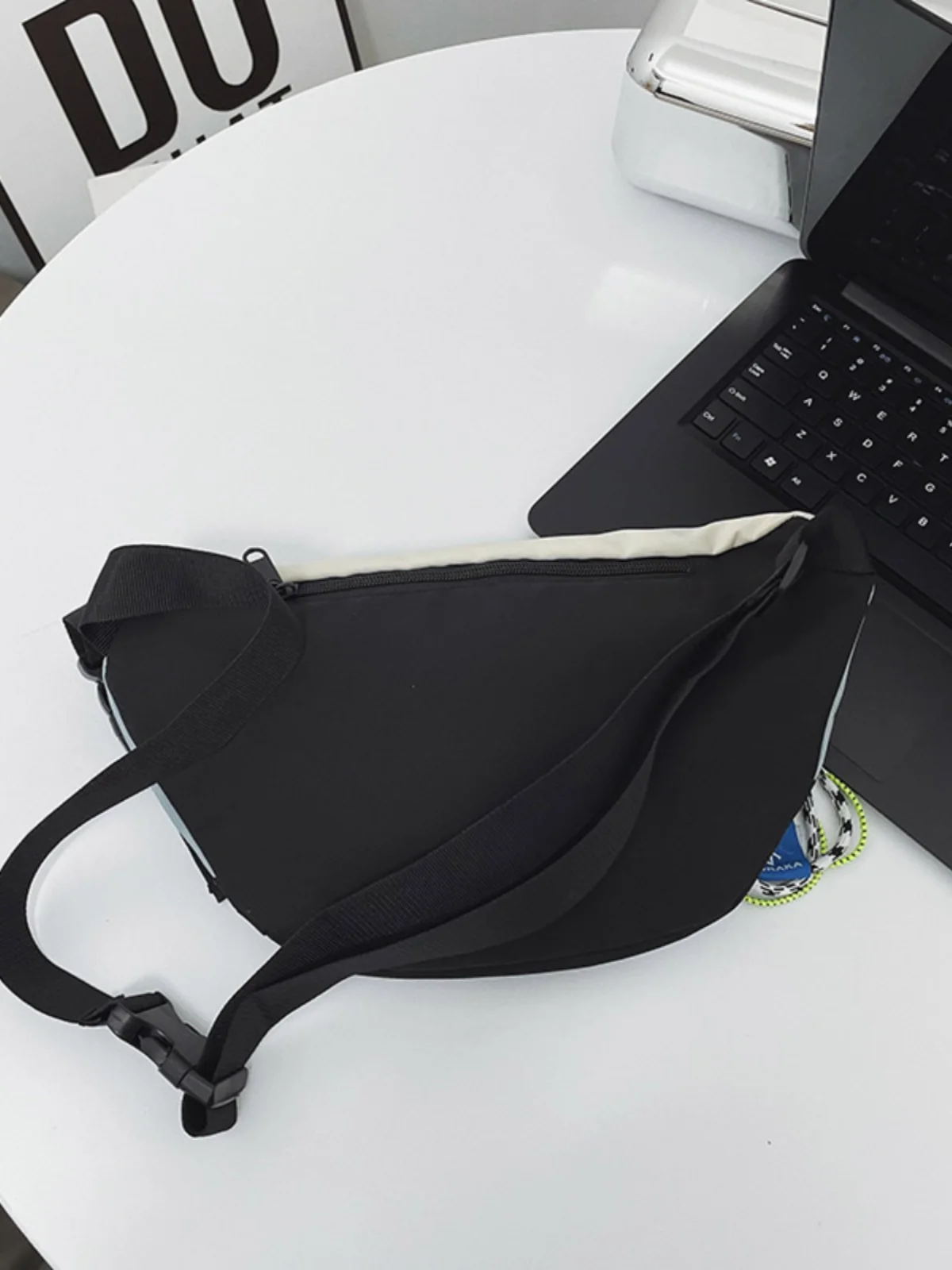 신상 한국 스타일 대용량 피트니스 가방 야외 캐주얼 유니섹스 체스트 백 레저 여행 스포츠 가방 레드 크레인 버드 브랜드