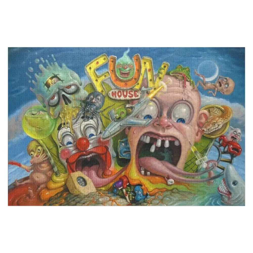 

Funhouse of Phobias Jigsaw Puzzle Customizable Child Gift Personalized Toy Puzzle
