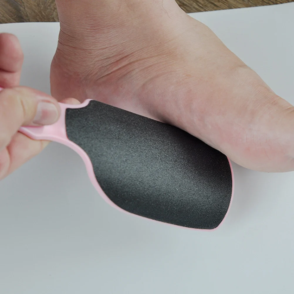 

2Pcs Foot File Ergonomic Handle Durable Foot Callus Remover Dead Skin Remover Pedicure Tool for Smooth Feet Pedicure File