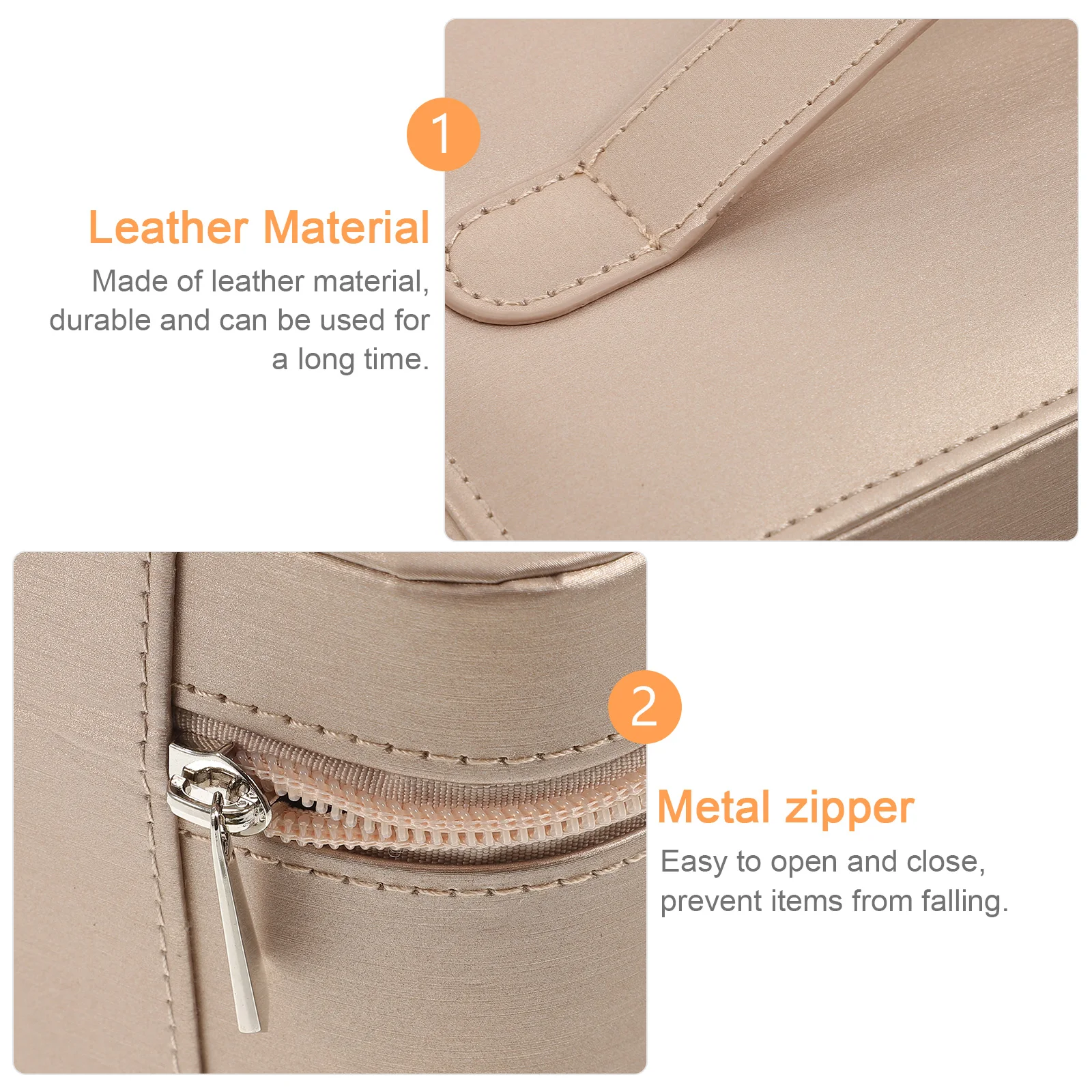 

1pc Travel Organizer Bag Large Capacity Waterproof Durable Portable Toiletry Storage Lightweight Women Accessories Case