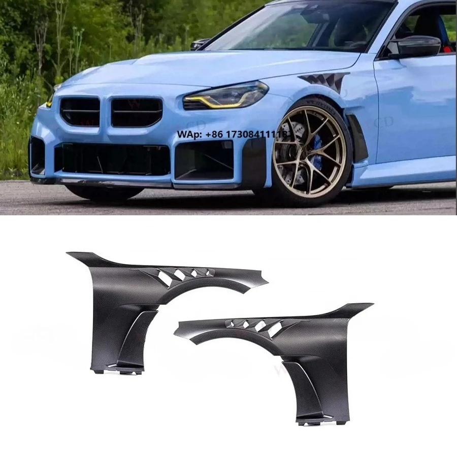 

Dry Carbon Fiber an Type Front Bumper Side Fender for M2 G87 2023+ Front Fender Car Accessories