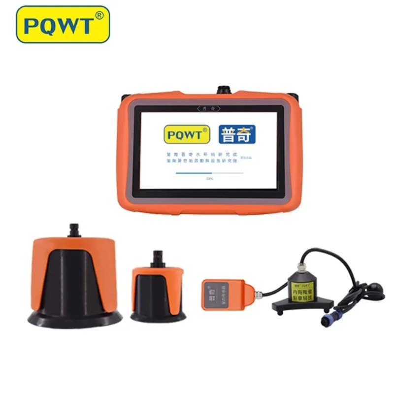 New PQWT-L7000 Portable Water Pipe Leak Locator Ground And Wall Ultrasonic Plumbing Tools