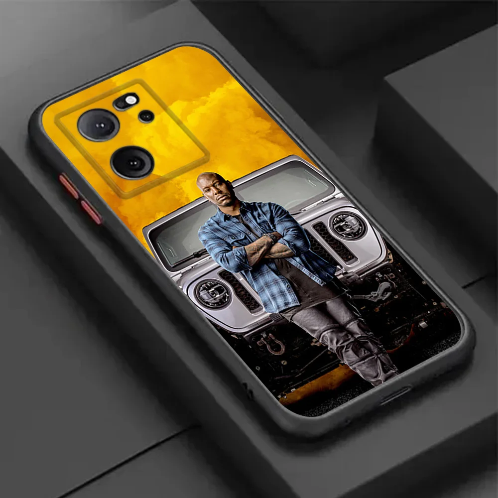 Phone Case For Xiaomi Redmi Note 13 Pro 5G 12s 12c 12 12t 12x 11s 11t 11 Lite The Fast Furious Translucent Matte Soft Back Cover