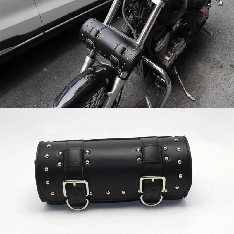 Universal for Harley Davidson Motorcycle Hanging Bag Retro Modified Motorcycle Charter Head Bag Electric Vehicle Tool Kit