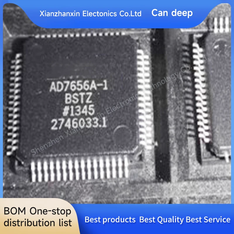 1PCS/LOT  AD7656A-1BSTZ AD7656A-1 AD7656A QFP64 Analog to digital conversion chip in stock