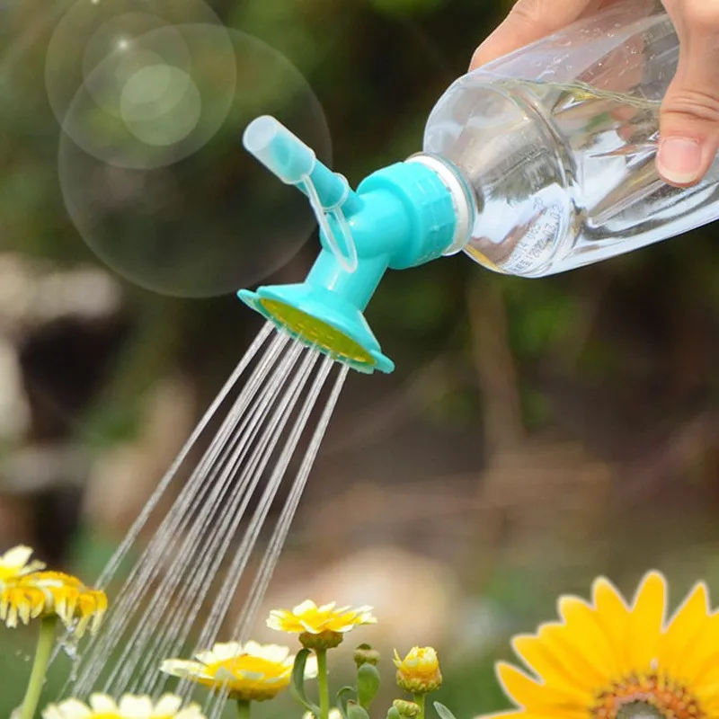 Beverage bottle nozzle gardening tool spray kettle shower nozzle household flower gardening watering flower watering sprinkler