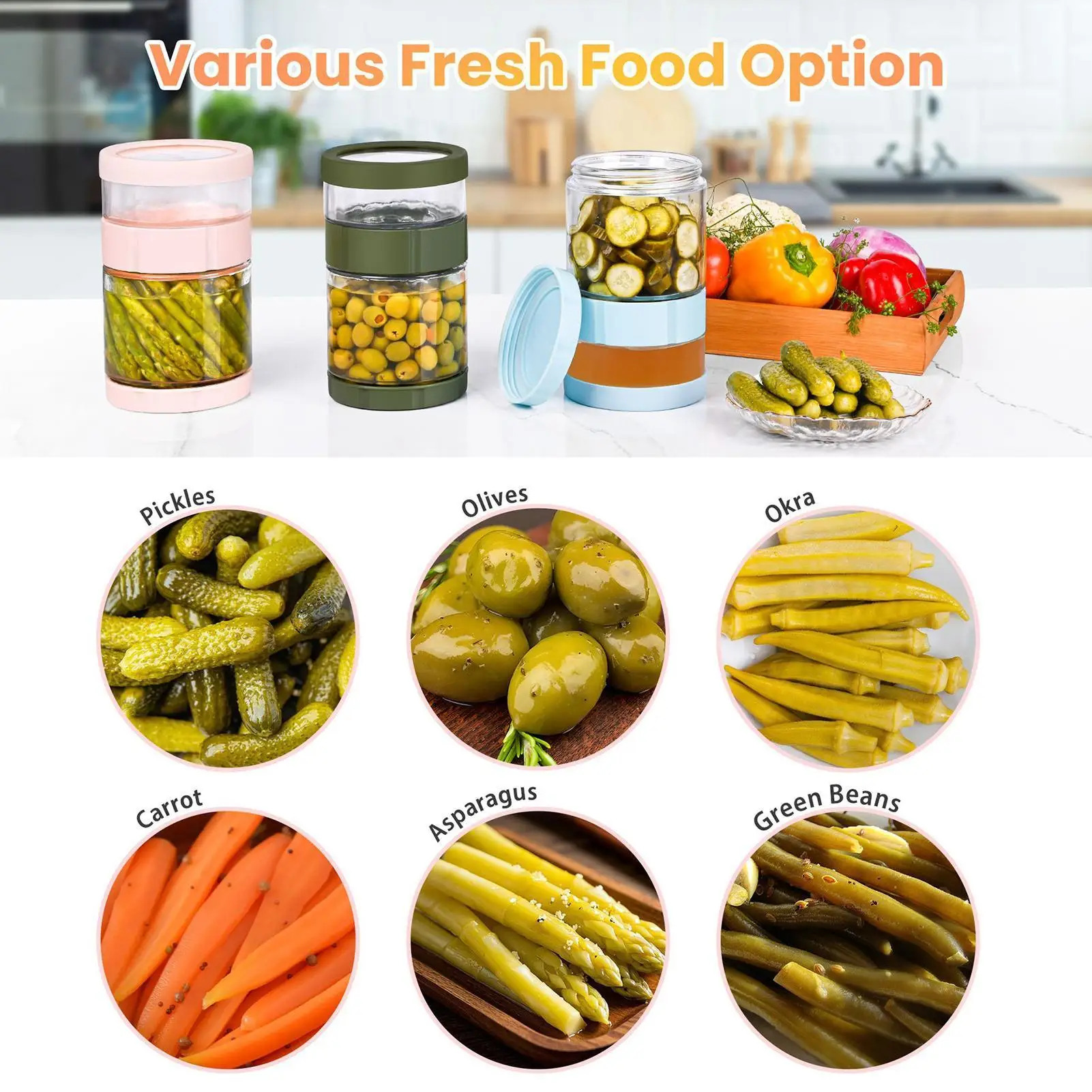 pickle-jars-with-lids-leakproof-pickling-jars-silicone-lid-invertible-glass-bottle-wet-dry-separation-wide-mouth-non-slip-for