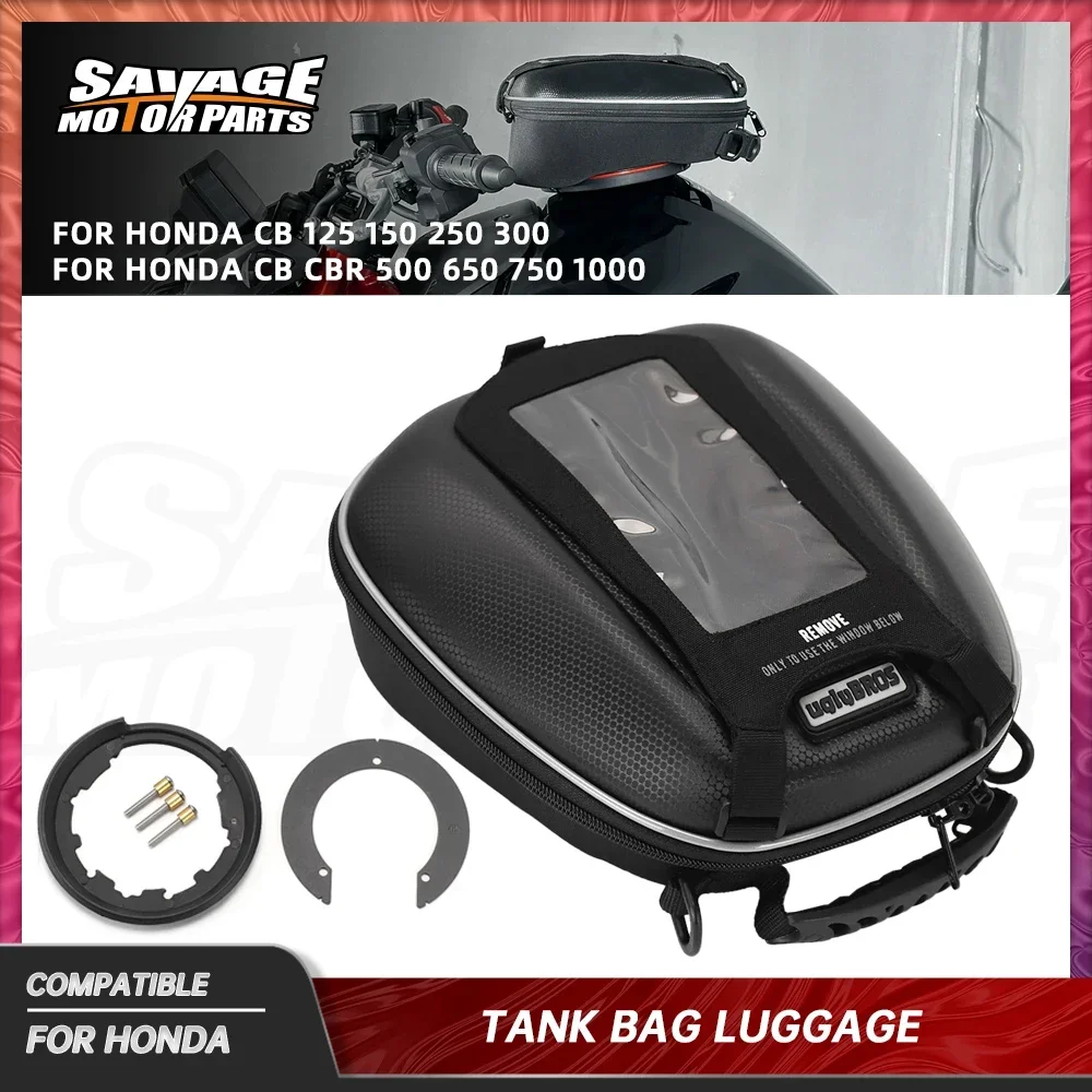 

Fuel Tank Bag Waterproof Luggage For HONDA CBR500R CB125R CB500X CB500F CB400X CB400F VFR800 Tanklock Bag Motorcycle Accessories