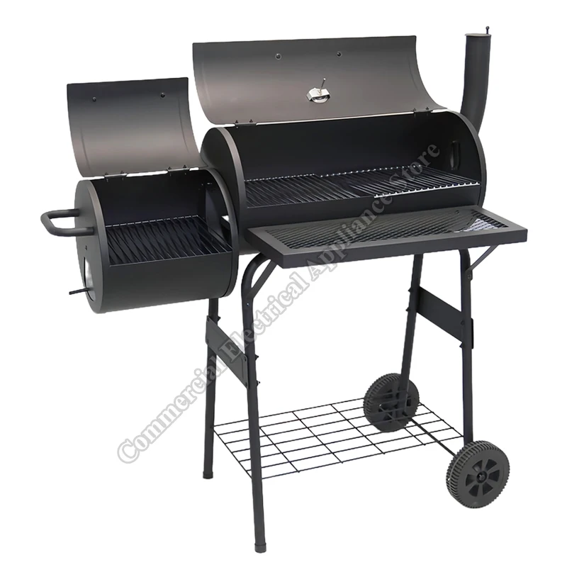 ย่างบาร์บีคิวกลางแจ้งเตาถ่านในครัวเรือนย่างบาร์บีคิวอเมริกันสวนย่างบาร์บีคิว Chimney Mother Grill