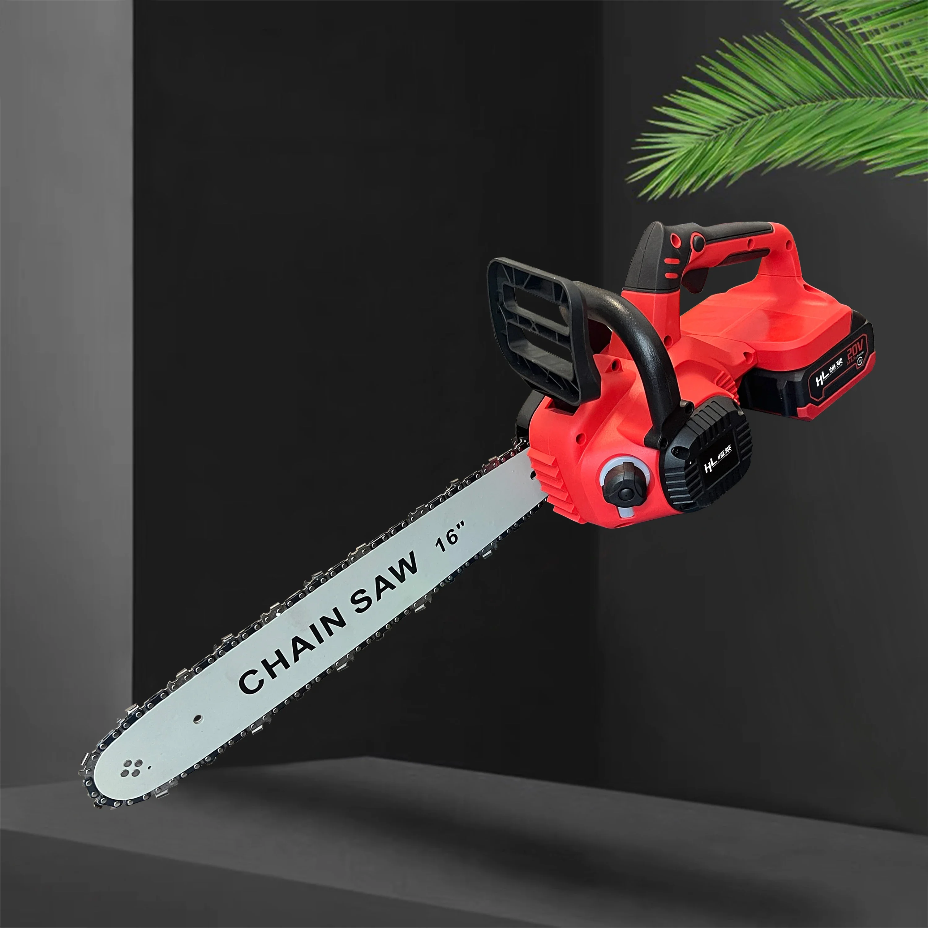 

HengLai BRUSHLESS Rechargeable Battery Power Chain Saw 40v Cordless Electric Chainsaw 16 20 Inch