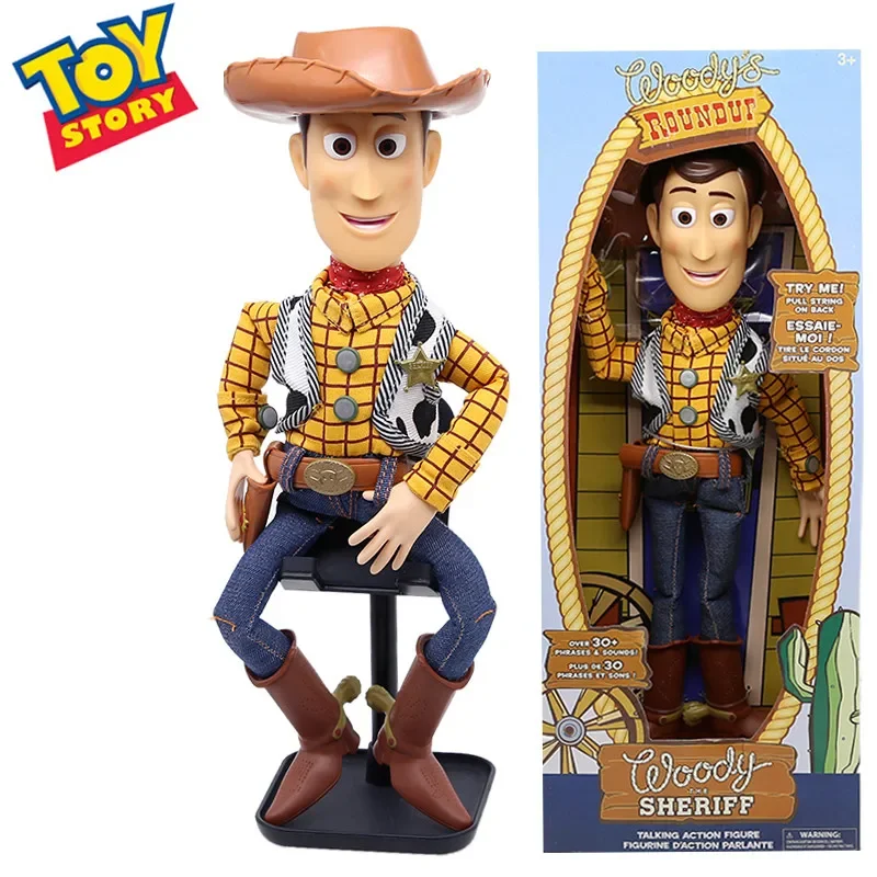 

40cm Disney Toy Story 3/4 Talking Woody Triss Action Figure Cloth Model Sleeping Doll Doll Collection Children Toy Birthday Gift