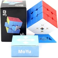 Moyu Meilong 3 M 3x3 Magnetic magic cube professional 3x3x3 Smooth Stickerless Speed cube Durable 3D Puzzle Toys