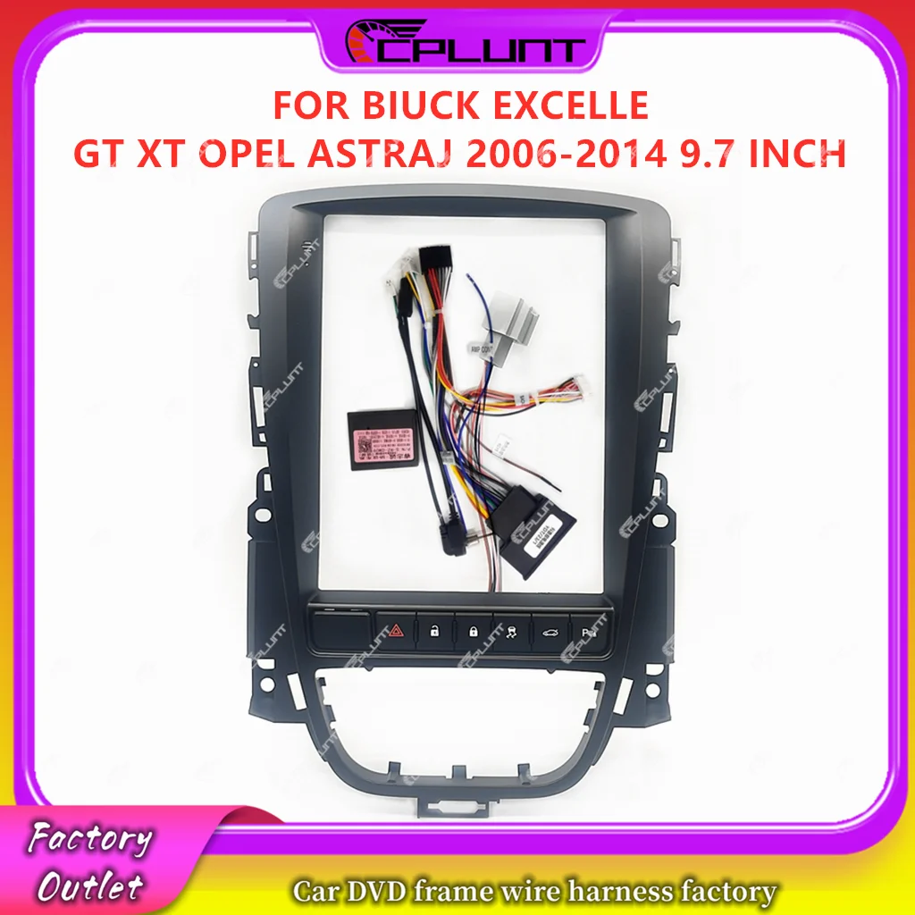 

Cpiston Tesla Screen 9,7 дюймовый автомобильный DVD-адаптер для BIUCK EXCELLE GT OPEL ASTRAJ Android Стандартный комплект панелей