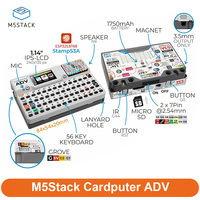 M5stack Cardputer ADV High-Performance Card Computer With 56-Key Keyboard and 1.14-inch TFT Screen for Home Control Systems