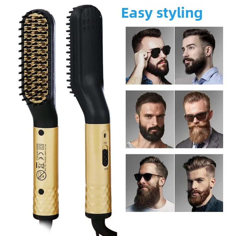 

Beard Sling Comb Straightening Bru Portable Personal Care oming Tool Cact Size Hair Sling Tool