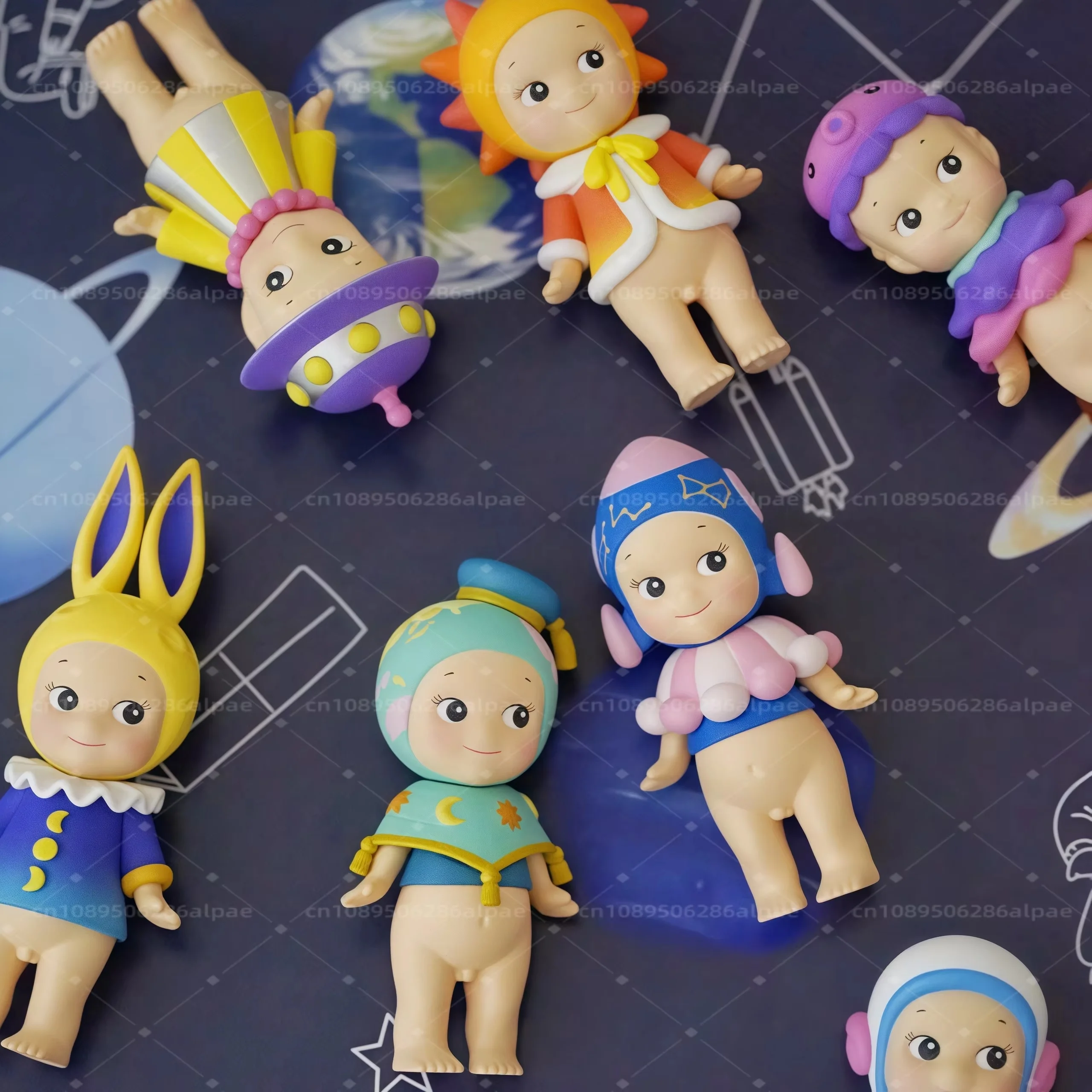 

Hot Selling Genuine Stock Sonny Angelmini Space Adventure Series Astronaut Earth Rocket Sun Ornament Decoration New Year'S Gift