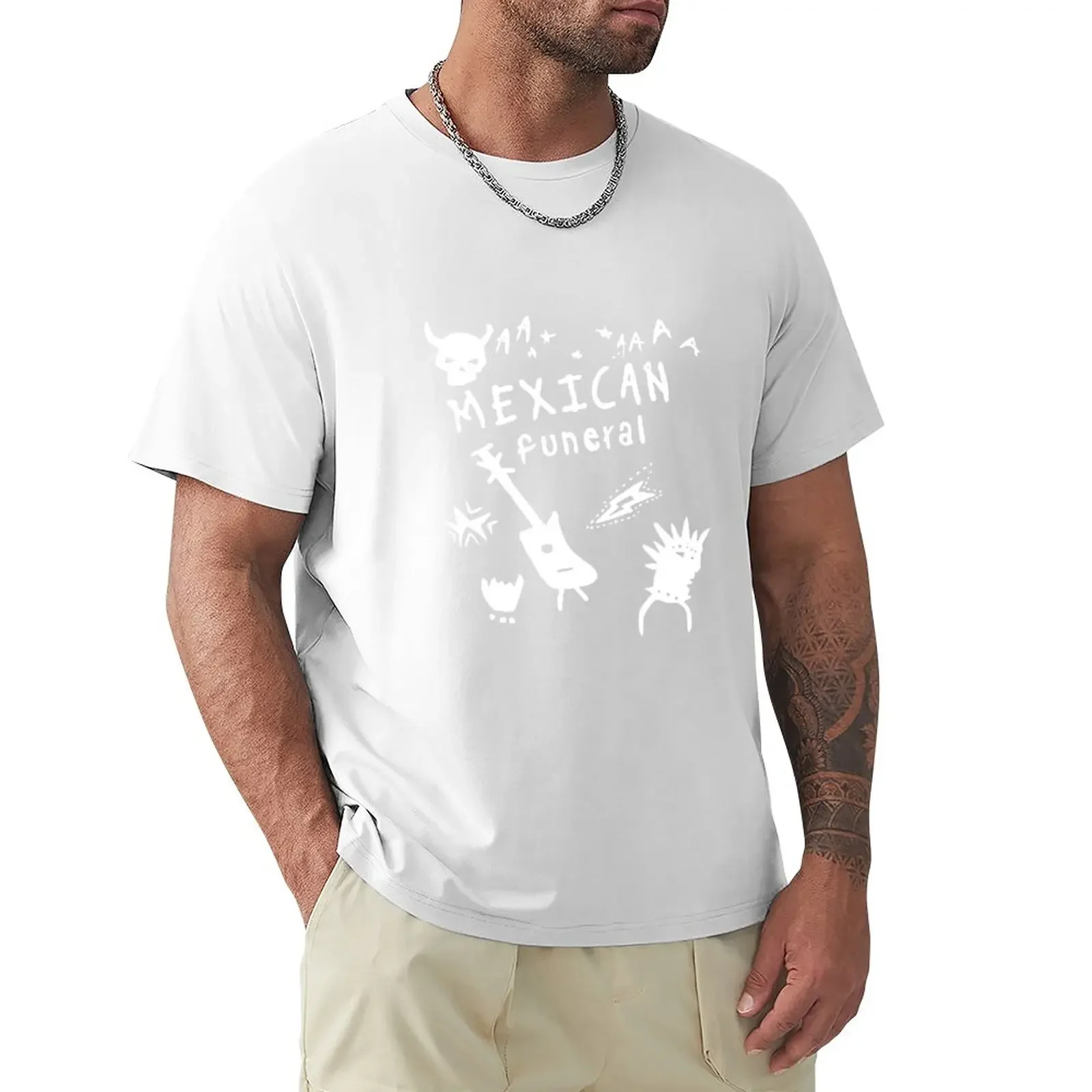 

Dirk Gently's Holistic Detective Agency Mexican funeral T-Shirt quick drying quick-drying mens vintage t shirts