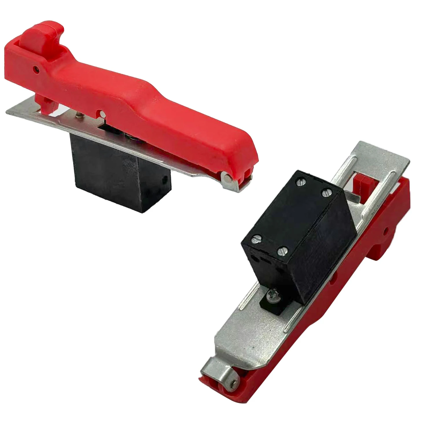 Lock-On Mechanism Angle Grinder Switch DIY Projects Color Red Black Random Grinding Machine Vibrant Red And Black