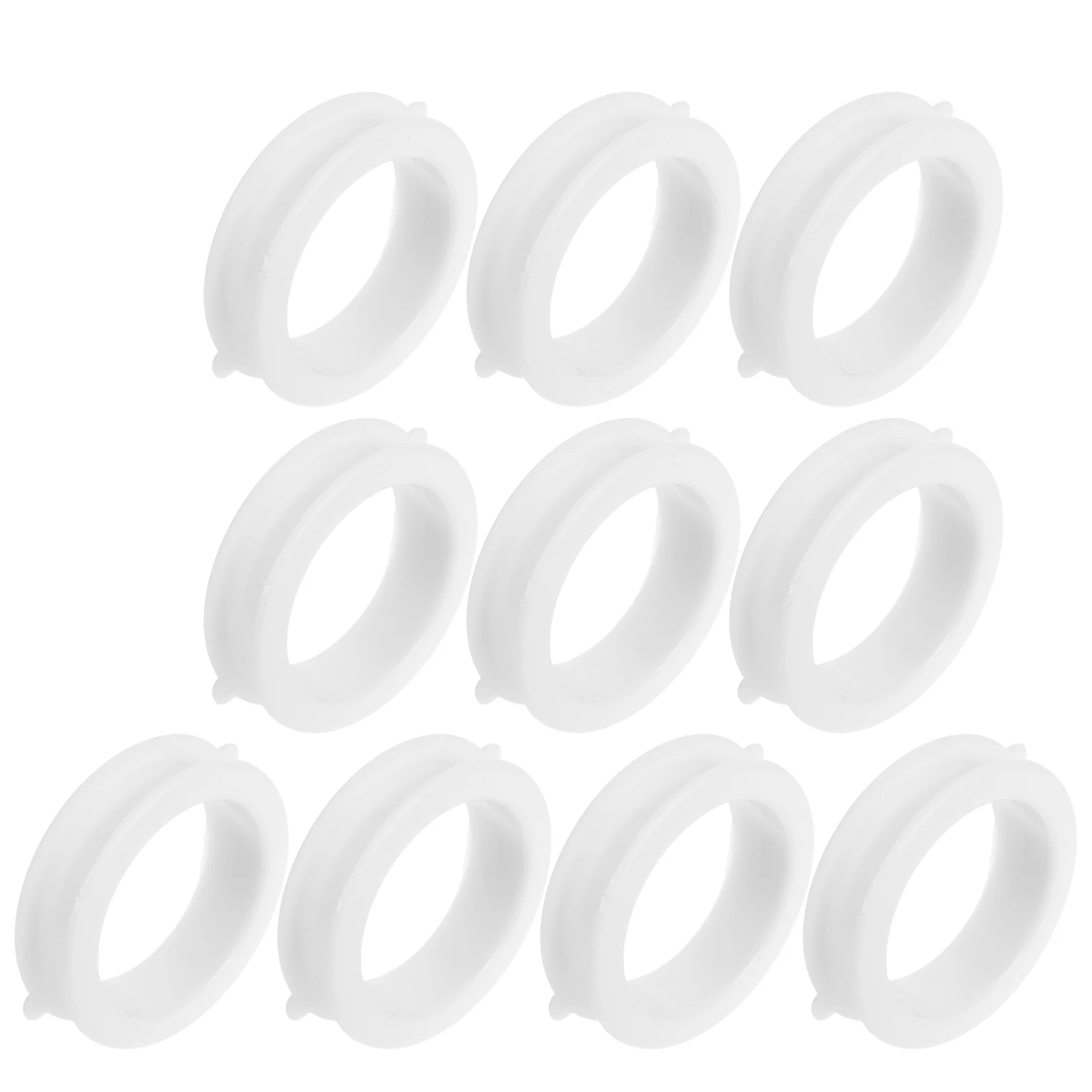 

10 Pcs Sealing Ring Hose Decoration Flange Bathroom Radiator Hiding Water Pipes Cover Hole for Sink Pp Decorative Collar