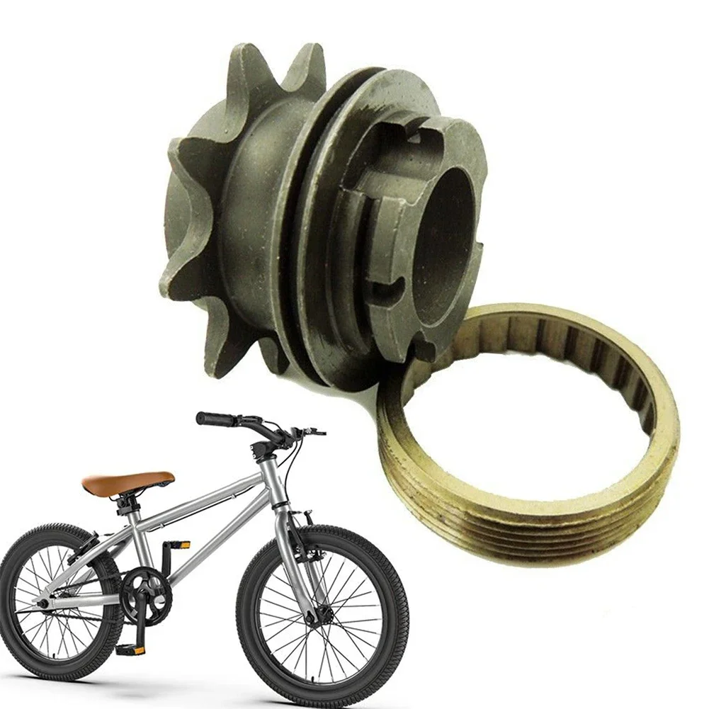 16T ForBMX Bike Freewheel  Ebike  Fixie Bike Rear Cog  9T Bearing Hub Bicycle 9T Speed Flywheel Bike Freewheel