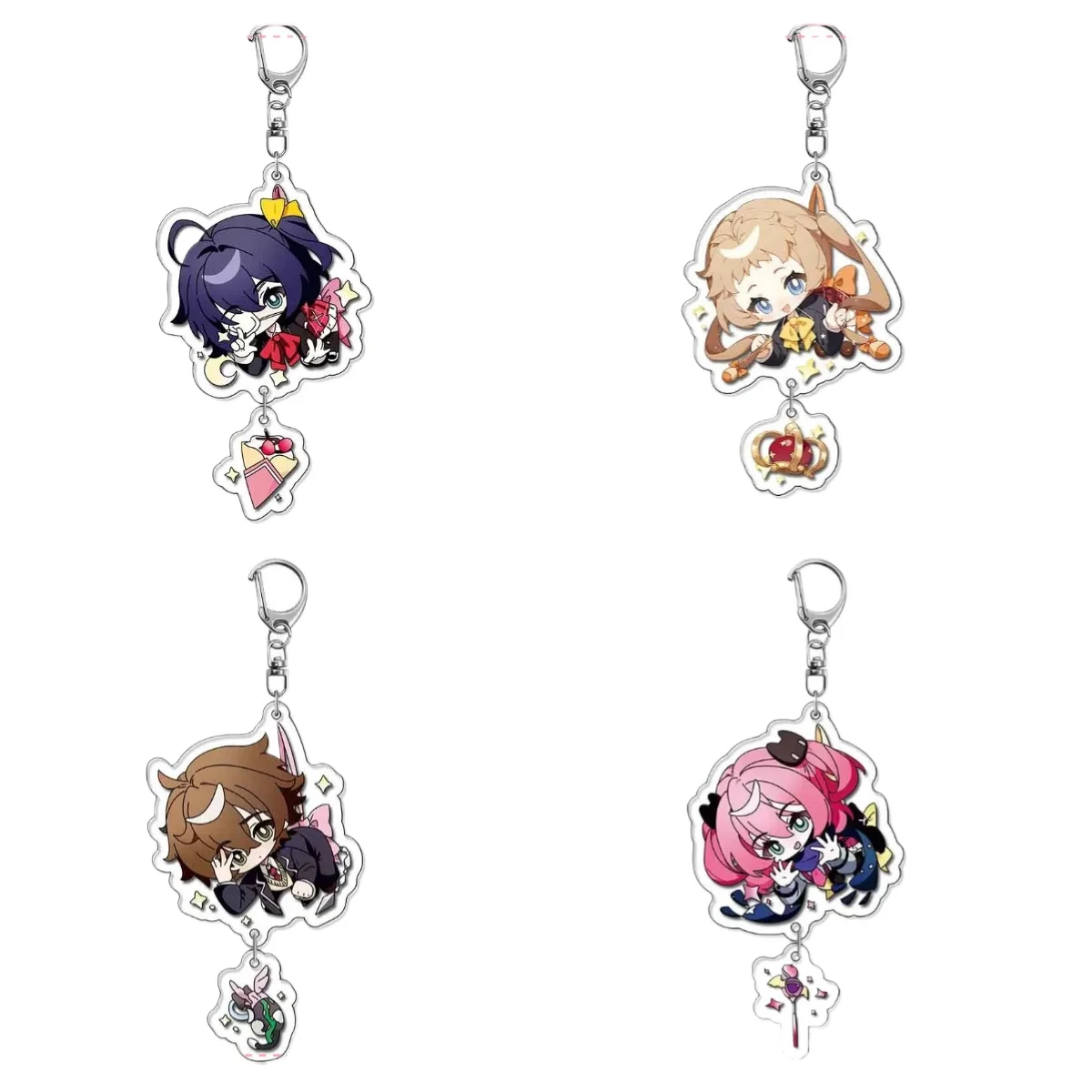 Аниме Love Chunibyo и другие иллюзии мультфильм Takanashi Rikka брелок Kawaii Togashi Yuuta брелоки