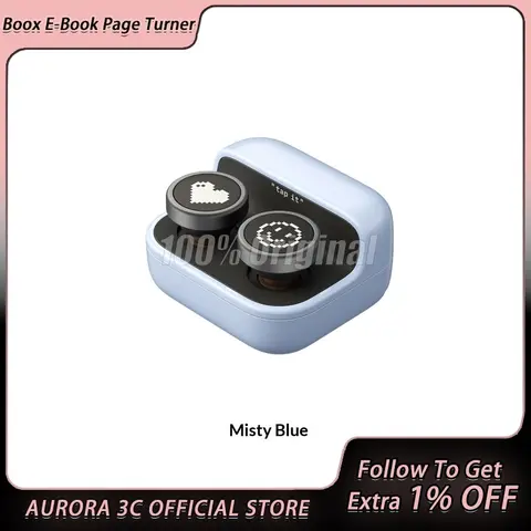 Boox Readers E-Book Page Turner Retro Design Remote Control Multi-mode Use 5.4 Bluetooth Supports Readers/mobile Phones/tablets