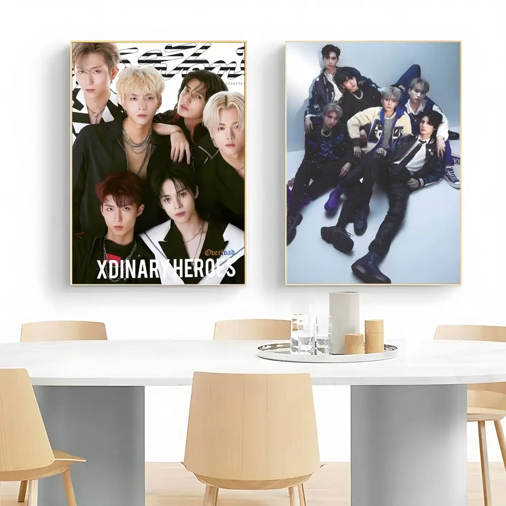 Rock Energetic Innovative Band X-Xdinary H-Heroes Poster Wall Art Print Poster Decorative Mural Home Decor Gift Unframed